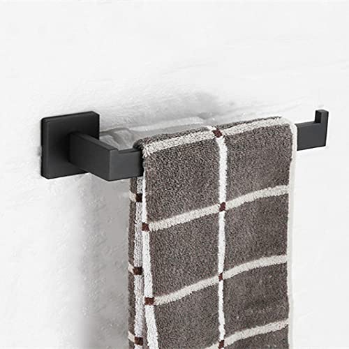 Set di accessori da bagno in acciaio inox 304 nero opaco, porta asciugamani, porta carta igienica, dispenser di sapone liquido, scopino per WC, decorazione moderna per la casa