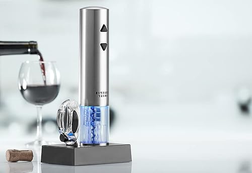 Sharper Image Rechargeable Wine Opener with Foil Cutter Sharper Image Rechargeable Wine Opener with Foil Cutter