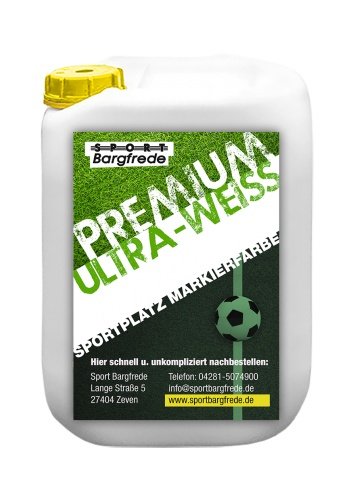 Rasen Markierungsfarbe Premium Ultra-Weiß