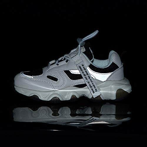 Casbeam Boys Shoes Girls Tennis Running Sneakers Hiking Shoes Kids Outdoor Fashion Sneakers Slip Resistant (Big/Little/Toddler Kids) 057 Black 32 #TOP7