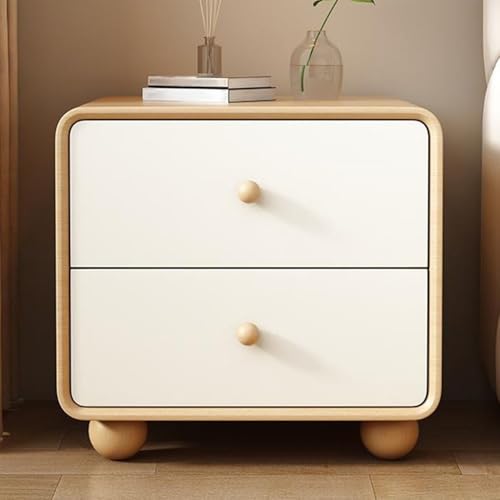 Petite table de chevet en bois basse noire : la solution de nuit compacte
