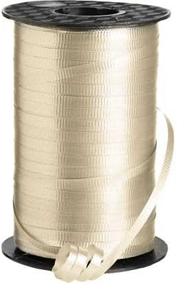 Loftus International Ivory Curling Ribbon 450 yd