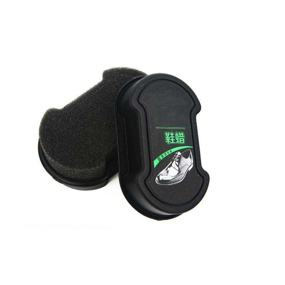 KPS Double Sided Shoe Cleaner Polish | Shoe Polish Sponge | Shoe Wax Brush | Shoe Polish Wipe | Shoes Care Accessories & Supplies (Pack of 2 PCs,Multicolor)