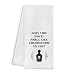 Qpenm Funny Kitchen Dish Towels - Funny Bathroom Hand Towel Decor, Gothic Bathroom Towel, Witchy Tea Towel 16 X 24 Inches