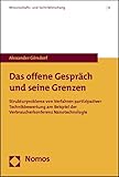 Das offene Gespräch und seine Grenzen: Strukturprobleme von Verfahren partizipativer Technikbewertung am Beispiel der Verbraucherkonferenz Nanotechnologie (Wissenschafts- und Technikforschung)