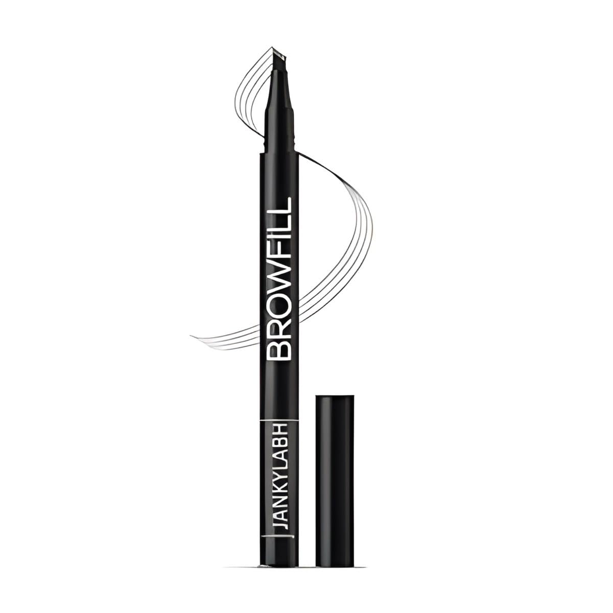 ZENVIA Eyebrow Pencil, 4-Point Micro-Fork Tip, Waterproof, Black-image-22