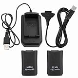 VBESTLIFE Battery Pack for XBOX 360, 4800mah Replacement Battery Pack Charger for XBOX 360