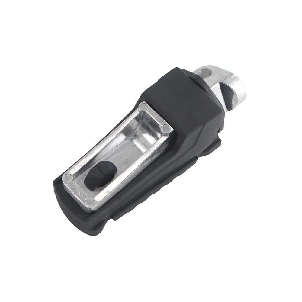 Moto Pedane Per Per BMW R1200GS LC Per ADV S1000XR R 1200 GS Poggiapiedi passeggero posteriore Pedane Pedane in alluminio Staffa Copertura in gomma Pedane Pedali (Color : 2)