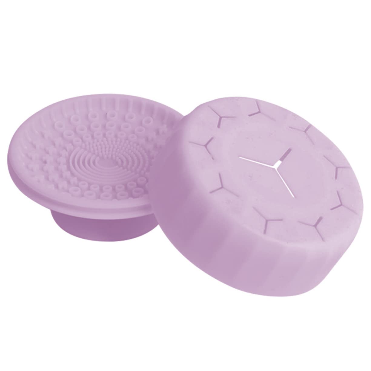 5stücke Kosmetikpinsel-reinigungstool Dual-use Reinigungsschale Aus Silikon Für Make-up-pinsel Wiederverwendbar Kompakt Zur Reinigung Von Lidschatten Und Augenbrauenpinseln