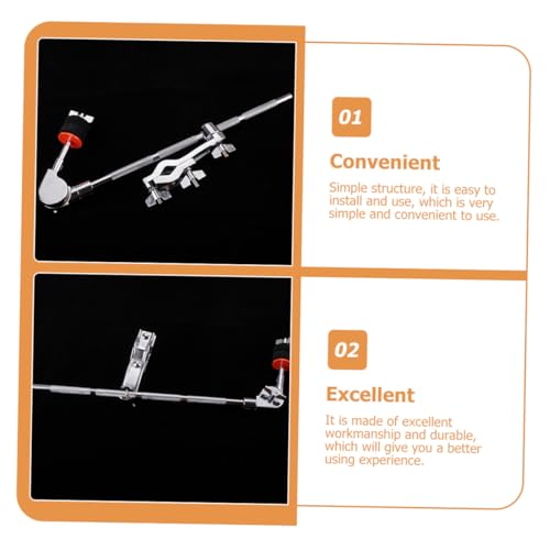 Brazo extensible para platillo con abrazadera para batería miniatura 3