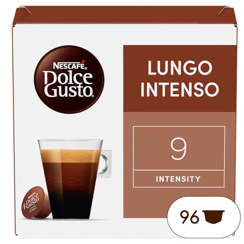 Nescafé Dolce Gusto Lungo Intenso - Café - 96 Capsules (Pack de 6 boîtes x 16)