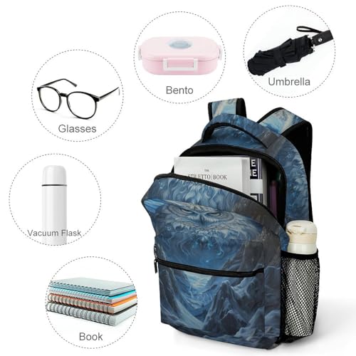 Sac ecole hibou blanc idéal pour la rentrée des classes - 4