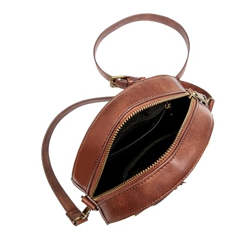 Pochette Vintage Punk Bandoulière élégante SOIMISS en PU noir de qualité