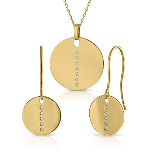 conjunto de gargantilla y pendientes baratos