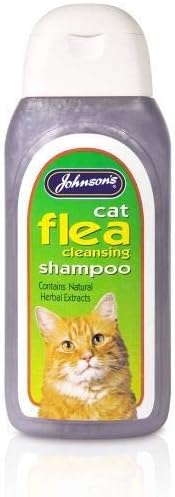 JVP Johnsons Vet Cat Flea Cleaning Shampoo, 200 ml