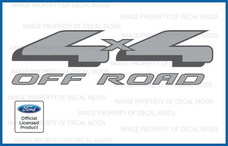 Decal Mods Calcomanías adhesivas grises todoterreno 4x4 para Ford F150 - FG (1997-2008)