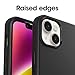OtterBox iPhone 14 & iPhone 13 Symmetry Series Case - BLACK , Ultra-Sleek, Wireless Charging Compatible, Raised Edges Protect Camera & Screen