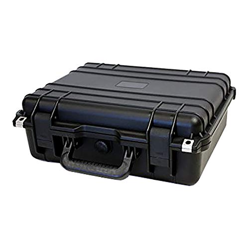 ガンケース アタッシュ型ガンケース ハードタイプ 18L 防水 プラスチック 鍵なし ブロッククッション 持ち運び サバゲ― イベント 収納 保管 AG-8460