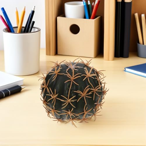 Mini cactus de espuma para coche BESTYASH: divertidas bolas de antena de techo 7