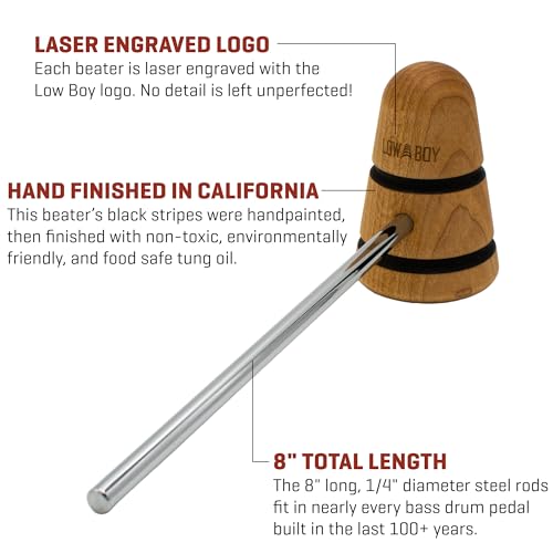 Standard Wood Low Boy Beater con Power Switch 1/4" miniatura 5