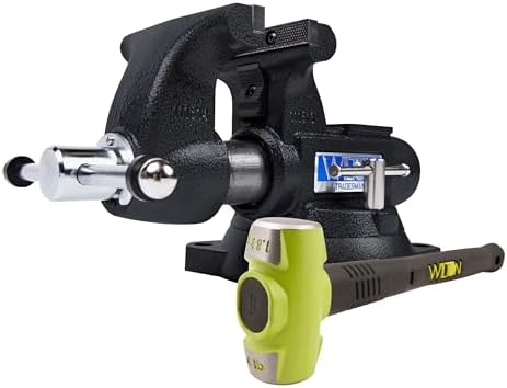 Wilton Tradesman SE Black 5-1/2" Bench Vise (1755) and B.A.S.H 16...