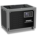 SAHAUHY 158 Pints Commercial Dehumidifier for Basements,Crawlspace,Warehouses and Large Spaces up to 6,500 Sq Ft,5 Years Warranty(Black)