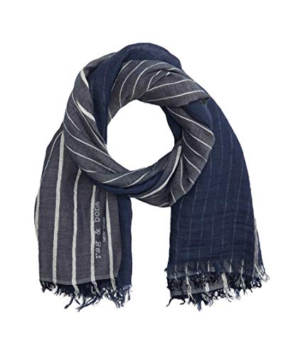 rag & bone Farrah Scarf Navy One Size