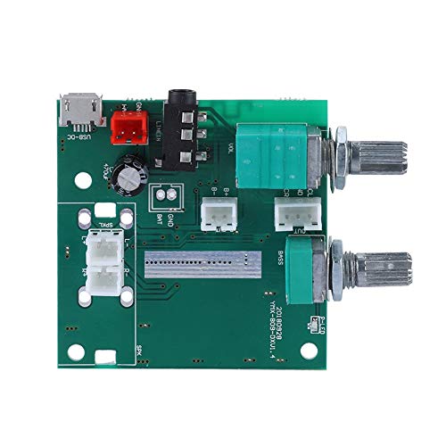 T angxi 2.1 Channel Power Amplifier Board, 20W (Bass 10W + Sub-Box 10W (5W 2) Bluetooth 5.0 5V Digital AMP Board Module for Home Theater & Active Speaker Applications