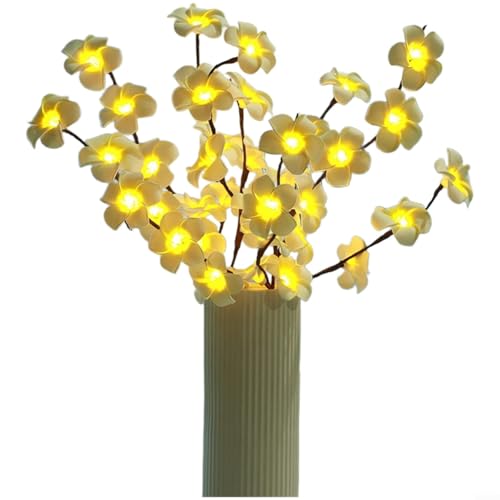 Guirnalda LED Phalaenopsis con hojas de arce y luz cálida para decoración (E) 2