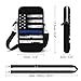 Portable Mobile Phone Bag Fashion Smartphone Bag With Adjustable Strap Thin Blue Line Retro Vintage American Flag Police Pattern Black Mobile Phone Package