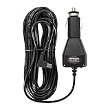 オウルテック ドライブレコーダー用(OWL-DR901W) DCケーブル miniUSB端子 後方設置用 8m 12V/24V両対応 OWL-DRCB80