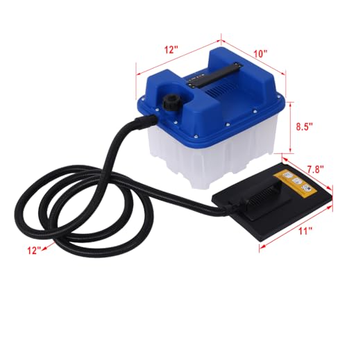 Wallpaper Steamer for Wallpaper Removal, 4.5L Steam Wallpaper Remover Steamer, Lightweight Wall Steamer with 70 Min Run Time, 7.8x11\" Plate, Eco-Friendly, Easy Stripping, Blue