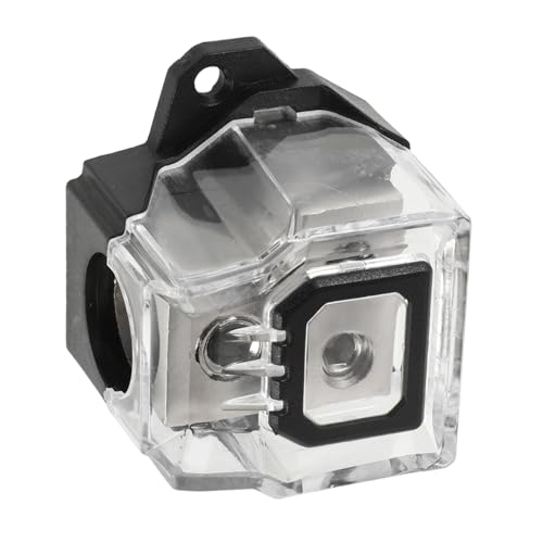 PERSELOSO 防水防塵地線線盒 路 自動車オーディオアンプ用ヒューズホルダースピーカー配線ブロック 車載音響機器保護用