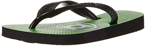 Havaianas Kid's Heroes DC Flip Flop Sandal, Black , 9 M US Toddler