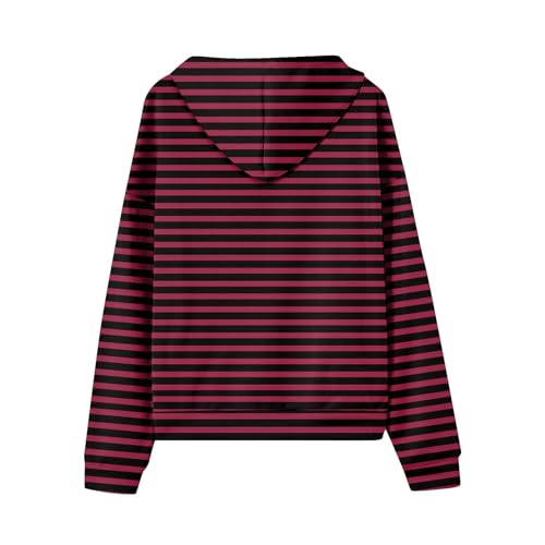 Zip Up Hoodie Women Casual Oversized Sweatshirts - Fall Fashion Fleece Lined Jacket - Thick Warm Coat Winter Clothing