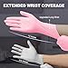 SwiftGrip Disposable Nitrile Gloves, Nitrile Gloves Disposable Latex Free, Powder Free, Cleaning Gloves, Food-Safe Rubber Gloves, Non-Sterile, 100-ct Box (Medium)