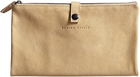 Clairefontaine 102511C Flying Spirit skórzane etui czerń Mini 19x4x2,5cm - czerń