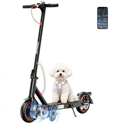 Trottinette Electrique Ultra Legere, Autonomie 35km, 350W (pic 650W) 7,8Ah Batterie Lithium,pneus Anti-crevaison 8,5'',Trotinette Electrique Adulte...