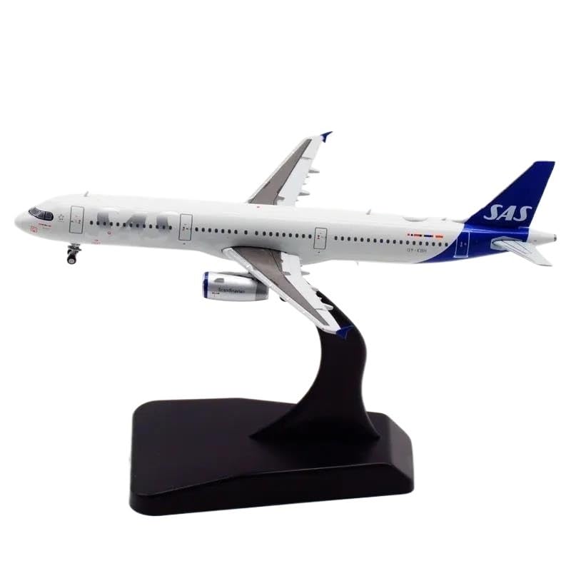 Modèle d'avion A321 SAS idéal pour décorer un bureau de passionné d'aviation échelle 1 400
