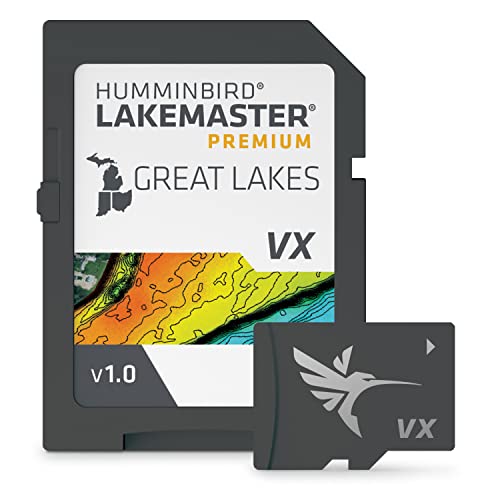 Humminbird LakeMaster Premium Great Lakes V1 Map SD Card for Fish Finders by Humminbird - Used condition - US$126.35