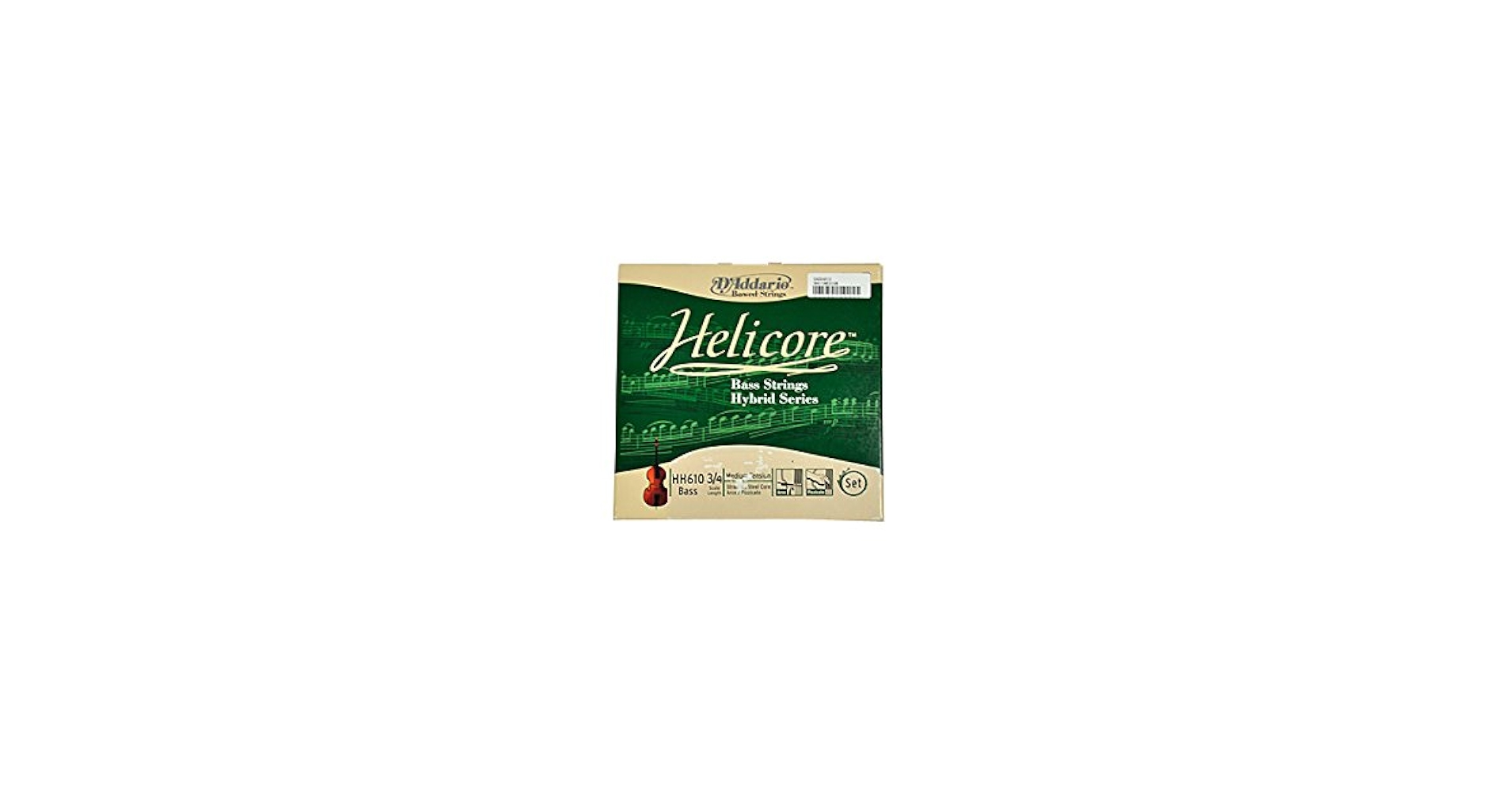 Amazon | D'Addario ダダリオ コントラバス弦セット HELICORE
