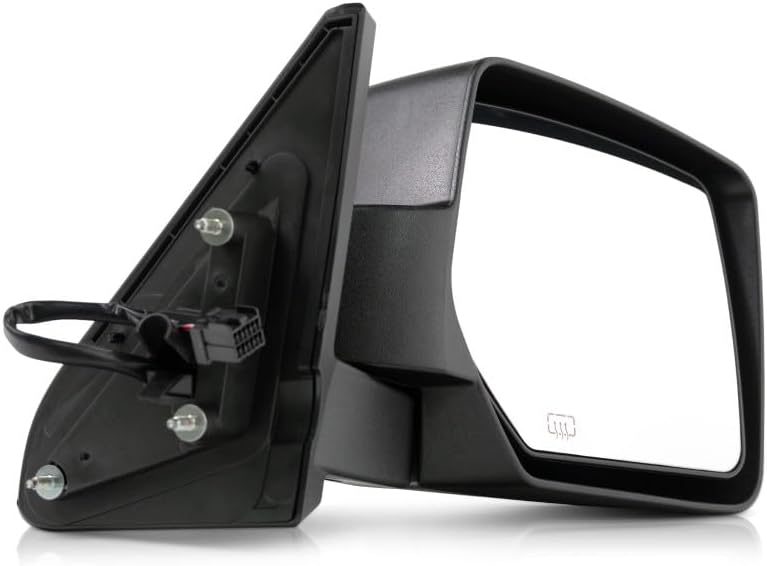 For Jeep Patriot 2010-2016 Door Mirror Passenger Side | Power | Heated | Textured | Replacement For 5155458AL | CH1321337