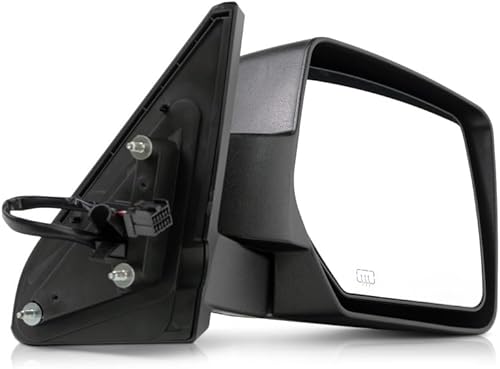 Miniatura 6 de Espejo de puerta para Jeep Patriot 2010-2016 lado del pasajero Potencia Calentado Texturizado Reemplazo para 5155458AL CH1321337