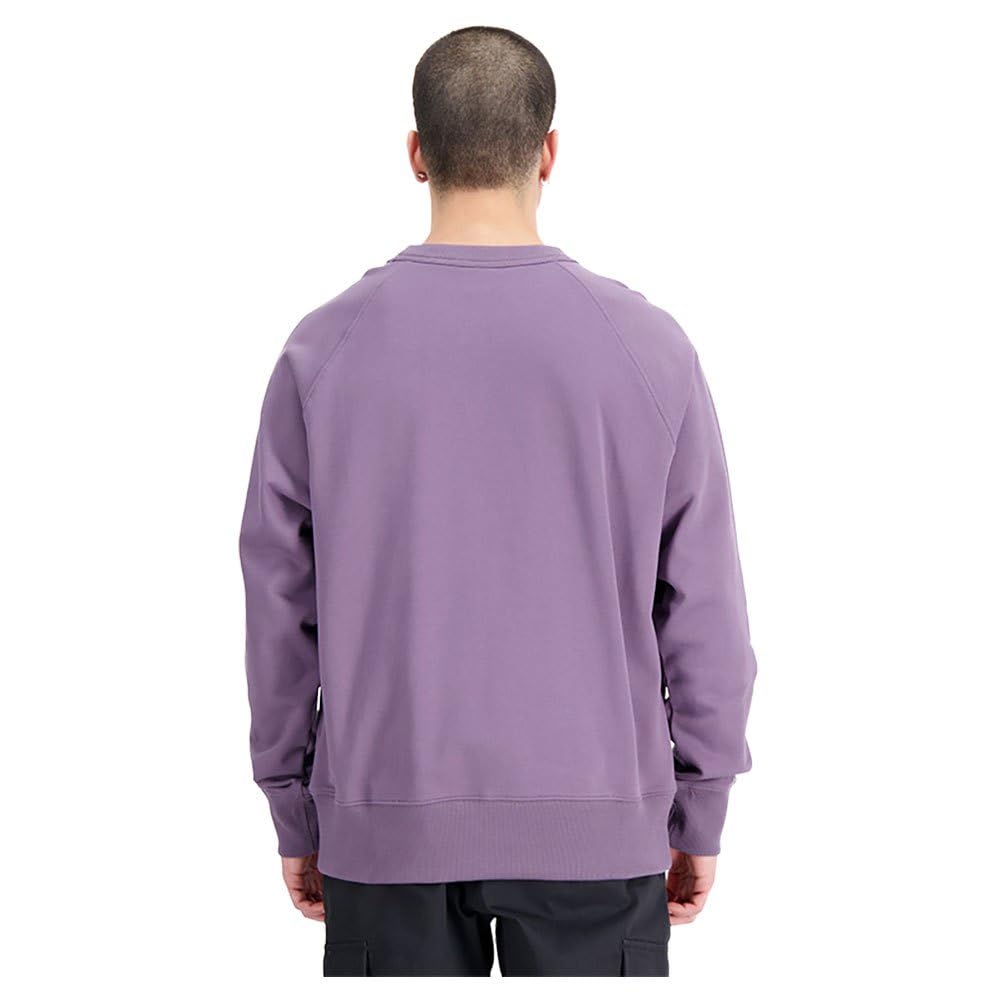 New Balance Damski sweter Varsity z okrągłym dekoltem Shadow (515) S, Cień (515), S