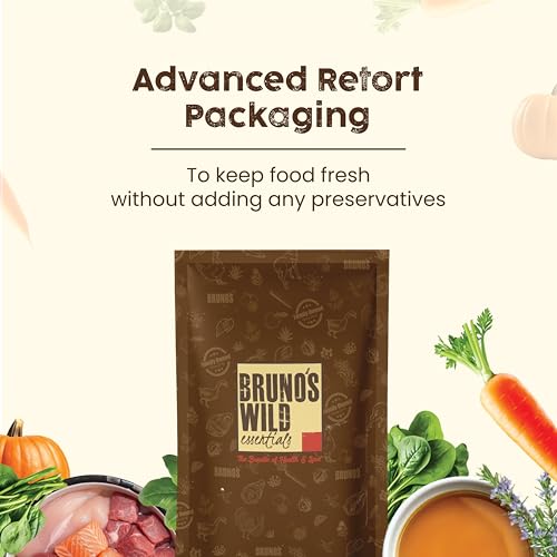 Image of Brunos Cat Wet Food - Tuna with Salmon & Parsley - 85g(Pack of 12)|Cat & Kitten|90% Animal Ingredients|Grain-Free|Omega-3 Rich|Recipe with Natural Antioxidants & Taurine for Skin & Coat