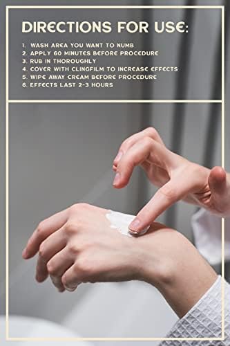 Tattoo Numbing Cream 10 ml | The Original Skin Numbing Cream | Pain Relief for Tattoos & All Procedures