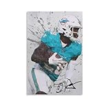 Rongbiao DeVon Achane Poster Canvas Poster Picture Print Canvas Poster Wall Paint Art Posters Decor Modern Home Artworks Gift Idea 12x18inch(30x45cm)