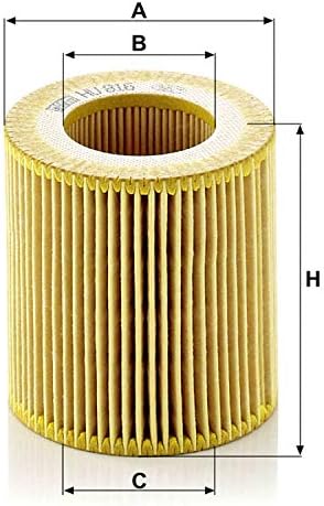 MANN OIL FILTER HU816zKIT BMW Series 1,2,5 X1 X4 Z4