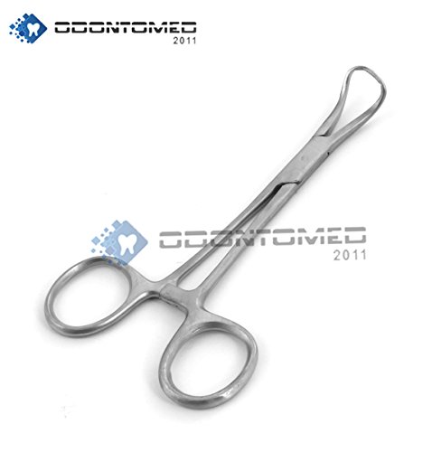OdontoMed2011 Backhaus Towel Clamps Forceps 5.5