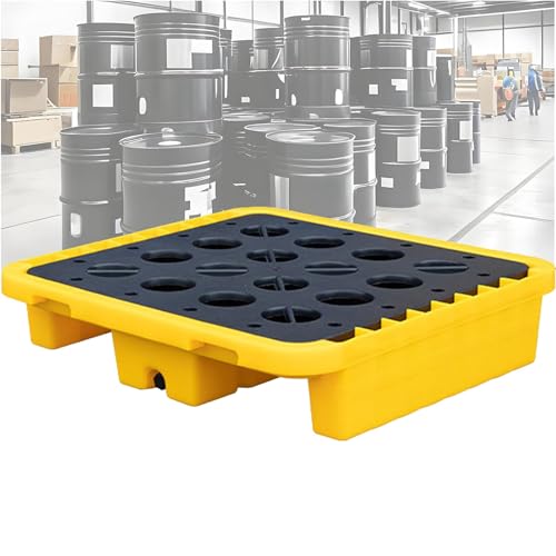 Plataforma industrial de contención de derrames químicos para almacenes 2